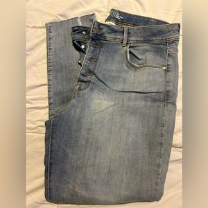 2 pair of Size 14 Jeans Button Up High Waisted